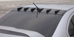2 449 р. Аэродинамический рассекатель Zodiak Generator на крышу Mitsubishi Lancer 10 CY седан дорестайлинг (2007-2010) (Неокрашенный)  с доставкой в г. Кемерово. Увеличить фотографию 2