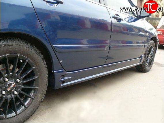 5 999 р. Пороги накладки EGR  Mitsubishi Lancer  9 CS (2003-2009) седан 1-ый рестайлинг, универсал 1-ый рестайлинг, седан 2-ой рестайлинг, универсал 2-ой рестайлинг (Неокрашенные)  с доставкой в г. Кемерово