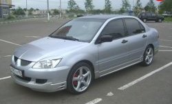 5 999 р. Пороги накладки EGR  Mitsubishi Lancer  9 CS (2003-2009) седан 1-ый рестайлинг, универсал 1-ый рестайлинг, седан 2-ой рестайлинг, универсал 2-ой рестайлинг (Неокрашенные)  с доставкой в г. Кемерово. Увеличить фотографию 4
