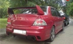 21 999 р. Крышка багажника Evo  Mitsubishi Lancer  9 CS (2003-2009) седан 1-ый рестайлинг, седан 2-ой рестайлинг (Неокрашенная)  с доставкой в г. Кемерово. Увеличить фотографию 3