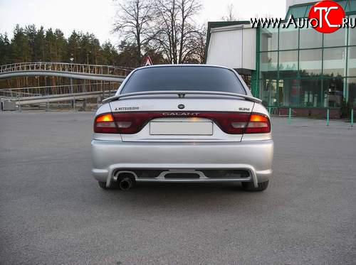 4 599 р. Задний бампер Aero Mitsubishi Galant 9 седан (2004-2009)  с доставкой в г. Кемерово