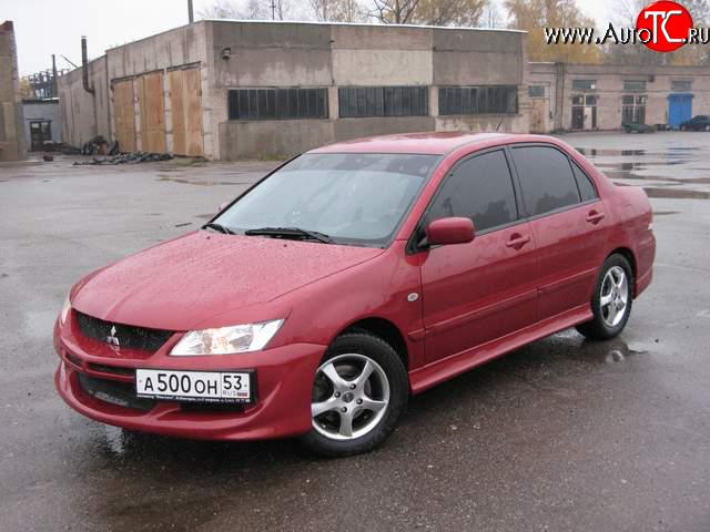 3 399 р. Пороги накладки Mitsubishi Lancer 9 CS универсал 1-ый рестайлинг (2003-2005)  с доставкой в г. Кемерово