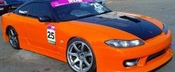 5 349 р. Передний бампер V-speed Nissan Silvia S15 (1999-2002) (Неокрашенный)  с доставкой в г. Кемерово. Увеличить фотографию 3