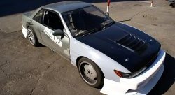 16 299 р. Пластиковый капот D-Max Nissan Silvia S13 (1988-1994) (Неокрашенный)  с доставкой в г. Кемерово. Увеличить фотографию 2