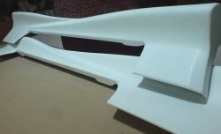 9 449 р. Пороги накладки Bullet технику из списка применимости (Неокрашенные)  с доставкой в г. Кемерово. Увеличить фотографию 2