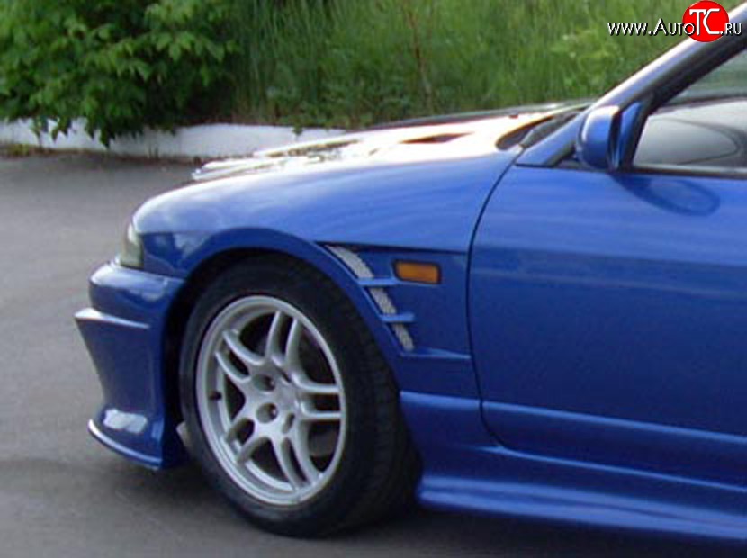 10 949 р. Передние крылья DoLuck Nissan Skyline R33 (1993-1998) (Неокрашенные)  с доставкой в г. Кемерово