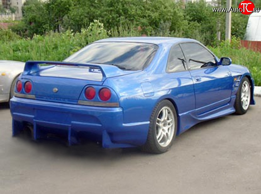 9 999 р. Задний бампер DoLuck Nissan Skyline R33 (1993-1998) (Неокрашенный)  с доставкой в г. Кемерово