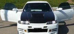 17 249 р. Пластиковый капот Drift style Nissan Skyline R33 (1993-1998) (Неокрашенный)  с доставкой в г. Кемерово. Увеличить фотографию 2