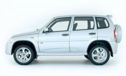 2 499 р. Арки крыльев Dakar Лада 2123 (Нива Шевроле) дорестайлинг (2002-2008) (Неокрашенные)  с доставкой в г. Кемерово. Увеличить фотографию 2