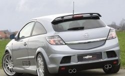 5 349 р. Задний бампер Lumma Opel Astra H GTC хэтчбек 3 дв. дорестайлинг (2004-2006) (Неокрашенный)  с доставкой в г. Кемерово. Увеличить фотографию 4