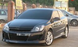 10 399 р. Передний бампер DM-Style  Opel Astra  H GTC (2004-2011) хэтчбек 3 дв. дорестайлинг, хэтчбек 3 дв. рестайлинг (Без сетки, Неокрашенный)  с доставкой в г. Кемерово. Увеличить фотографию 3