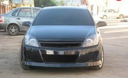 10 399 р. Передний бампер DM-Style  Opel Astra  H GTC (2004-2011) хэтчбек 3 дв. дорестайлинг, хэтчбек 3 дв. рестайлинг (Без сетки, Неокрашенный)  с доставкой в г. Кемерово. Увеличить фотографию 4