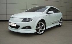 4 499 р. Глухая решётка радиатора Global Tuning  Opel Astra  H GTC (2004-2011) хэтчбек 3 дв. дорестайлинг, хэтчбек 3 дв. рестайлинг (Неокрашенная)  с доставкой в г. Кемерово. Увеличить фотографию 1