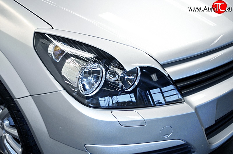 969 р. Реснички Elegance Opel Astra H GTC хэтчбек 3 дв. рестайлинг (2006-2011) (Неокрашенные)  с доставкой в г. Кемерово