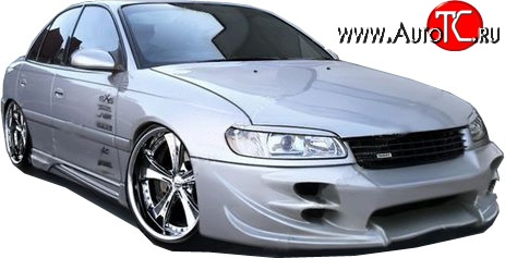 7 299 р. Передний бампер Sport Opel Omega B седан (1994-2004)  с доставкой в г. Кемерово