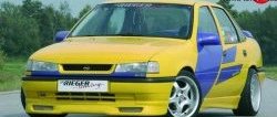 899 р. Длинная накладка на фары Rieger Opel Vectra A седан рестайлинг (1992-1995)  с доставкой в г. Кемерово. Увеличить фотографию 2