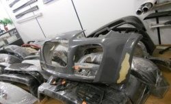 30 699 р. Передний бампер Techart Magnum I Porsche Cayenne 955 (2002-2006) (Неокрашенный)  с доставкой в г. Кемерово. Увеличить фотографию 5