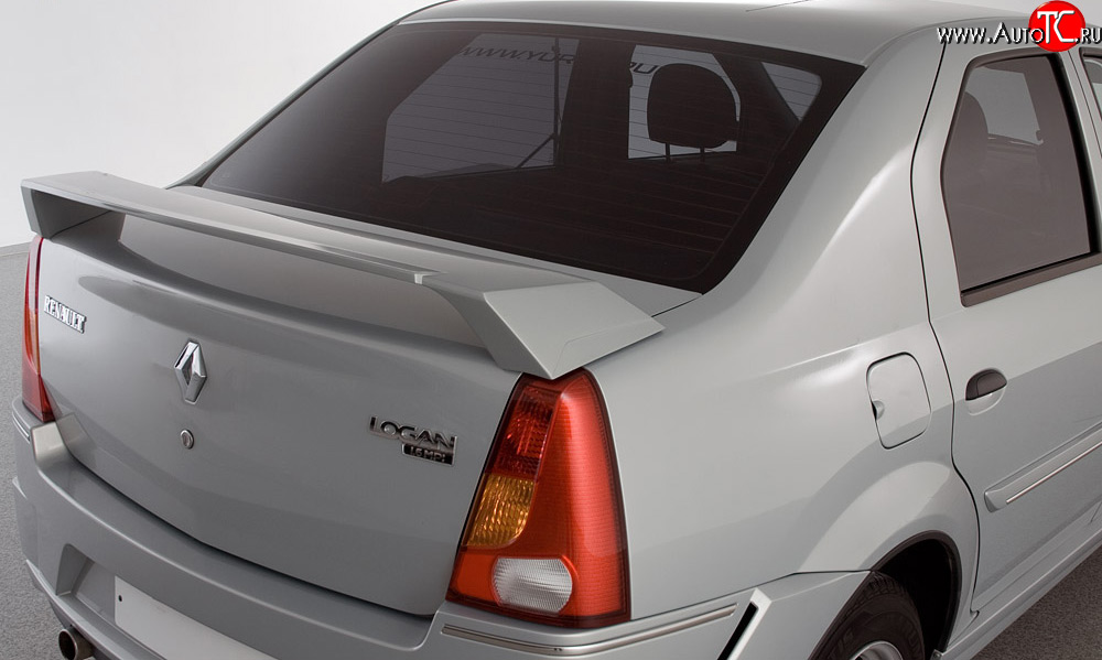 2 649 р. Спойлер Классик 2 Renault Logan 1 дорестайлинг (2004-2010) (Неокрашенный)  с доставкой в г. Кемерово