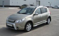 1 849 р. Реснички Kart RS  Renault Sandero  (BS) - Sandero Stepway  (BS) (Неокрашенные)  с доставкой в г. Кемерово. Увеличить фотографию 2