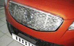 5 699 р. Решётка радиатора Russtal SSANGYONG Actyon дорестайлинг (2010-2013) (Неокрашенная)  с доставкой в г. Кемерово. Увеличить фотографию 2
