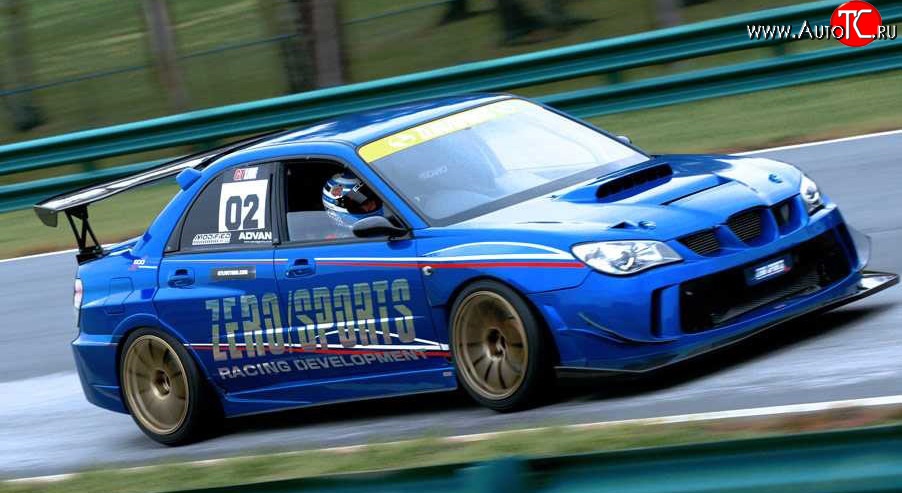 5 949 р. Накладки на задние колёсные арки Zero Sport Subaru Impreza GE седан (2007-2012) (Неокрашенные)  с доставкой в г. Кемерово
