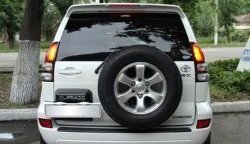 5 399 р. Спойлер Original Design со стоп-сигналом  Toyota Land Cruiser Prado  J120 (2002-2009) (Неокрашенный)  с доставкой в г. Кемерово. Увеличить фотографию 2