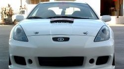 8 899 р. Передний бампер Buddy Club Toyota Celica T230 (1999-2006)  с доставкой в г. Кемерово. Увеличить фотографию 2