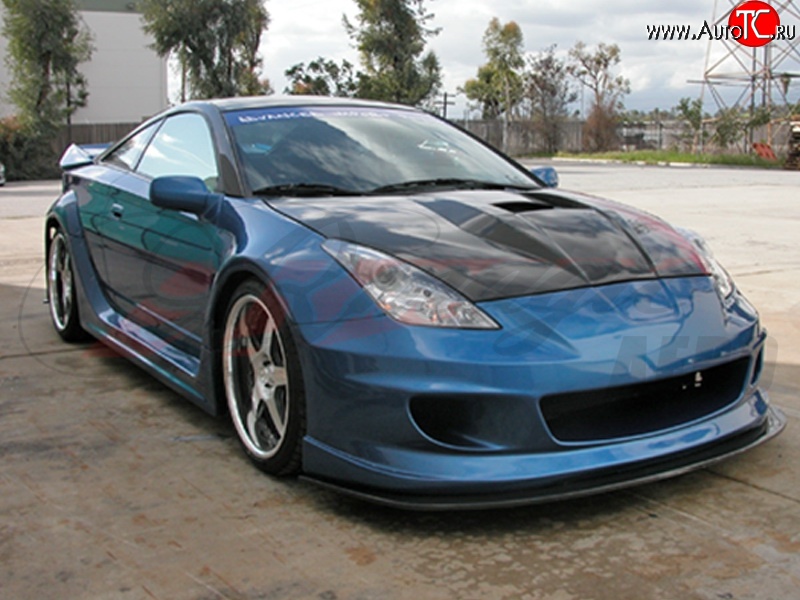 8 899 р. Передний бампер K1 Style wide body Toyota Celica T230 (1999-2006)  с доставкой в г. Кемерово