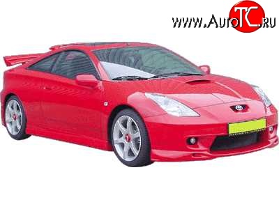 4 699 р. Накладка переднего бампера CarZone MK2 Toyota Celica T230 (1999-2006)  с доставкой в г. Кемерово