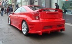 8 899 р. Задний бампер Dark Weber Toyota Celica T230 (1999-2006) (стеклопластик жёсткий, Неокрашенный)  с доставкой в г. Кемерово. Увеличить фотографию 4