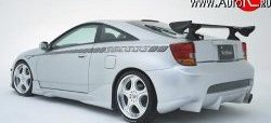 7 699 р. Задний бампер VeilSide Toyota Celica T230 (1999-2006)  с доставкой в г. Кемерово. Увеличить фотографию 6