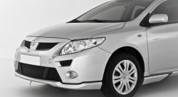 5 199 р. Передний бампер RS Toyota Corolla E150 седан дорестайлинг (2006-2010) (Неокрашенный)  с доставкой в г. Кемерово. Увеличить фотографию 1