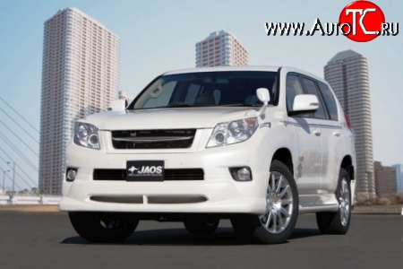 14 299 р. Накладка переднего бампера JAOS Toyota Land Cruiser Prado J150 дорестайлинг (2009-2013) (Неокрашенная)  с доставкой в г. Кемерово