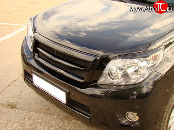 7 849 р. Решётка радиатора JAOS Toyota Land Cruiser Prado J150 дорестайлинг (2009-2013) (Неокрашенная)  с доставкой в г. Кемерово