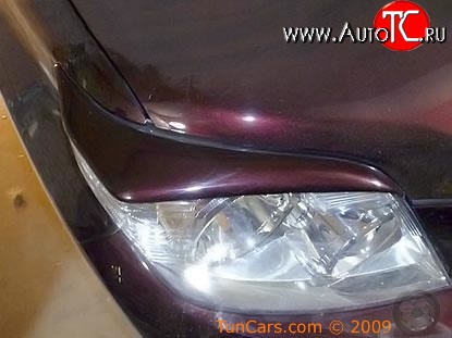 3 399 р. Реснички JAOS Toyota Land Cruiser Prado J150 дорестайлинг (2009-2013) (Неокрашенные)  с доставкой в г. Кемерово