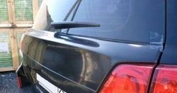 8 149 р. Накладка Wald Black Bison на заднюю дверь автомобиля Toyota Land Cruiser 200 дорестайлинг (2007-2012) (Большая накладка)  с доставкой в г. Кемерово. Увеличить фотографию 2