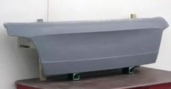 8 149 р. Накладка Wald Black Bison на заднюю дверь автомобиля Toyota Land Cruiser 200 дорестайлинг (2007-2012) (Большая накладка)  с доставкой в г. Кемерово. Увеличить фотографию 3