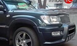 18 449 р. Передний бампер DAKAR Toyota Land Cruiser 100 дорестайлинг (1998-2002) (Неокрашенный)  с доставкой в г. Кемерово. Увеличить фотографию 2