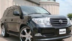 27 649 р. Передний бампер ELFORD Toyota Land Cruiser 200 дорестайлинг (2007-2012) (Неокрашенный)  с доставкой в г. Кемерово. Увеличить фотографию 2