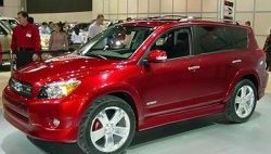 8 949 р. Накладка ORIGINAL на передний бампер Toyota RAV4 XA305 5 дв. дорестайлинг (2005-2009) (Неокрашенная)  с доставкой в г. Кемерово. Увеличить фотографию 2