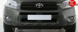 2 899 р. Накладка переднего бампера Toyota RAV4 XA305 5 дв. дорестайлинг (2005-2009) (Неокрашенная)  с доставкой в г. Кемерово. Увеличить фотографию 3