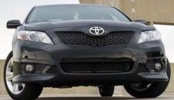 7 349 р. Накладка переднего бампера Sport Edition Toyota Camry XV40 рестайлинг (2009-2011) (Неокрашенная)  с доставкой в г. Кемерово. Увеличить фотографию 2