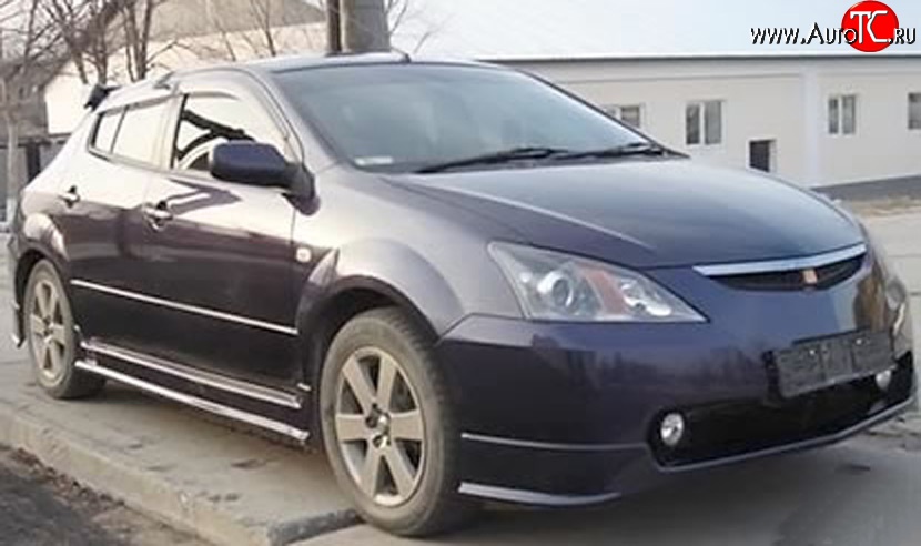 10 599 р. Пороги накладки TRD Toyota WILL (2001-2025) (Неокрашенные)  с доставкой в г. Кемерово