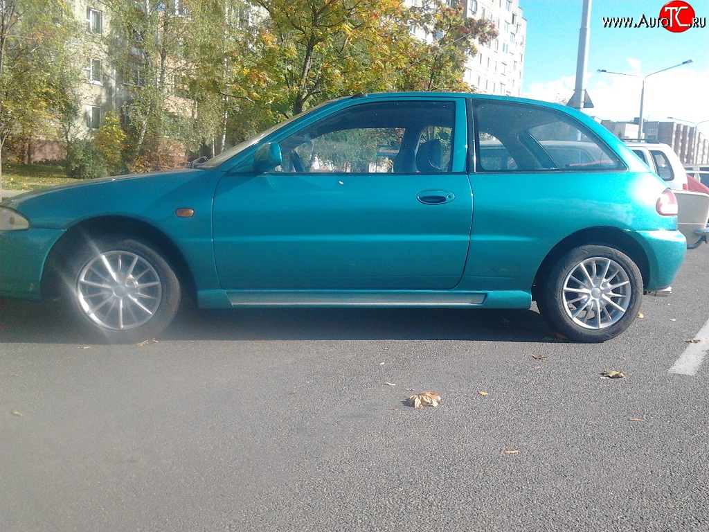 3 949 р. Пороги накладки Uni V9 (составные, максимальная длина 2020 мм) Mitsubishi Eclipse (1995-1998)  с доставкой в г. Кемерово