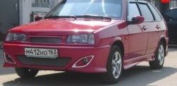 1 949 р. Хромированые вставки в бампера LEX Лада 2113 (2004-2013)  с доставкой в г. Кемерово. Увеличить фотографию 2