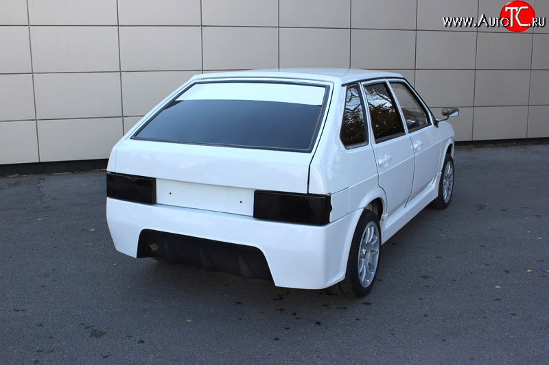 6 199 р. Задний бампер Фанат спорт Лада 2108 (1984-2003) (Неокрашенный)  с доставкой в г. Кемерово