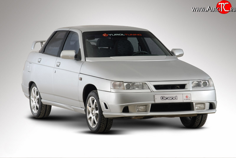 4 499 р. Передний бампер Grand Лада 2110 седан (1995-2007) (Неокрашенный)  с доставкой в г. Кемерово