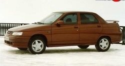 489 р. Комплект накладок заднего ромбового стекла Кураж Лада 2110 седан (1995-2007) (Неокрашенные)  с доставкой в г. Кемерово. Увеличить фотографию 2
