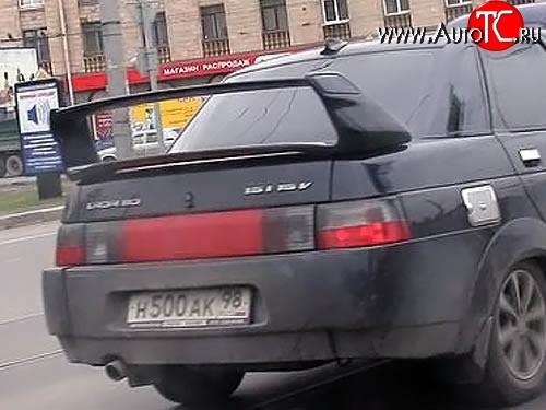 4 199 р. Спойлер WRC Evo Лайт Лада 2110 седан (1995-2007) (Неокрашенный)  с доставкой в г. Кемерово