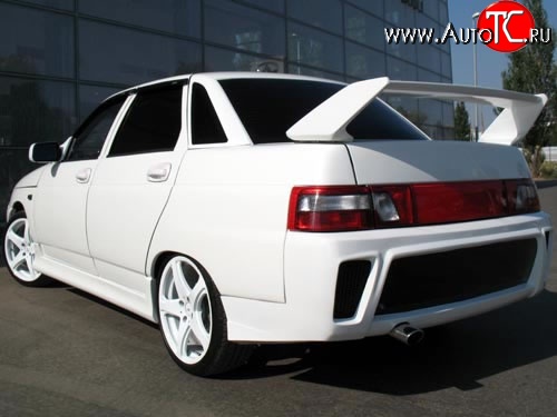 2 499 р. Спойлер Evo  Лада 2110 (1995-2007) седан (Неокрашенный)  с доставкой в г. Кемерово
